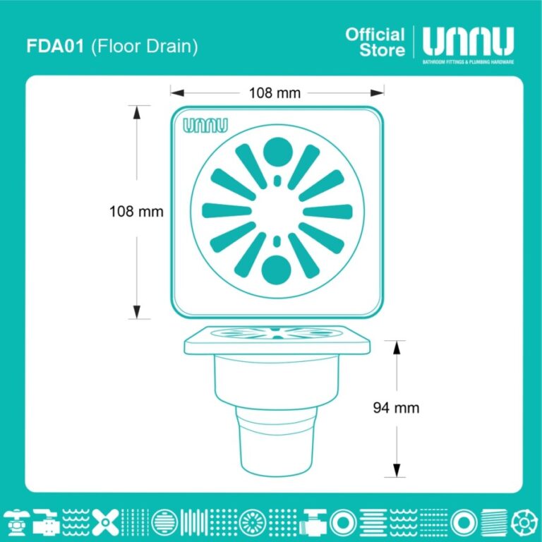 unnu floor drain fda01 gambar tambahan 1