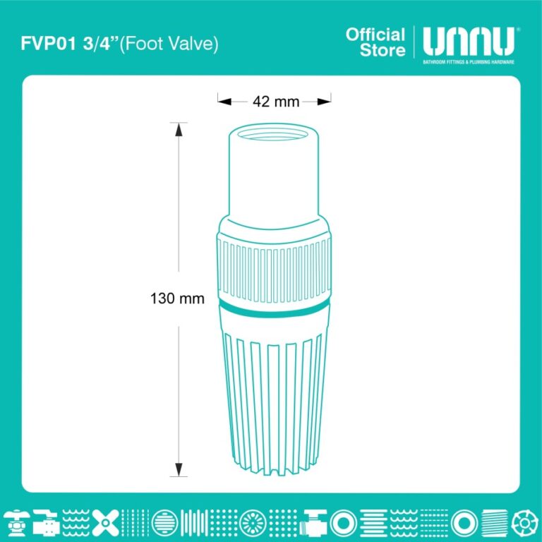 unnu foot valve (fvp01) 2