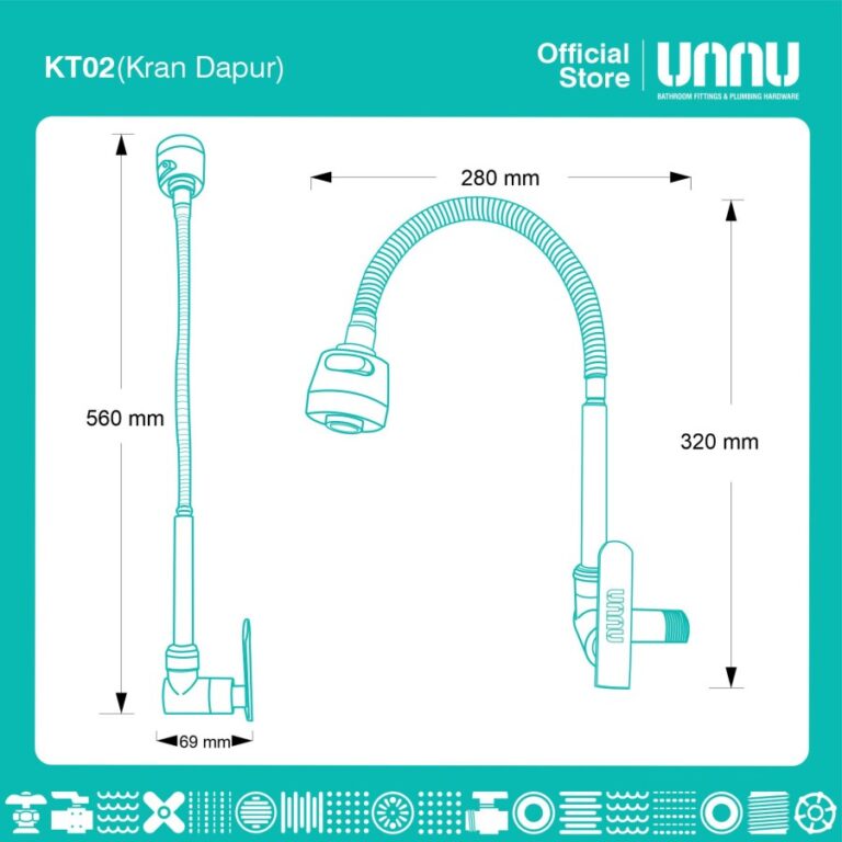 unnu kran dapur kt02 1 per 2 2