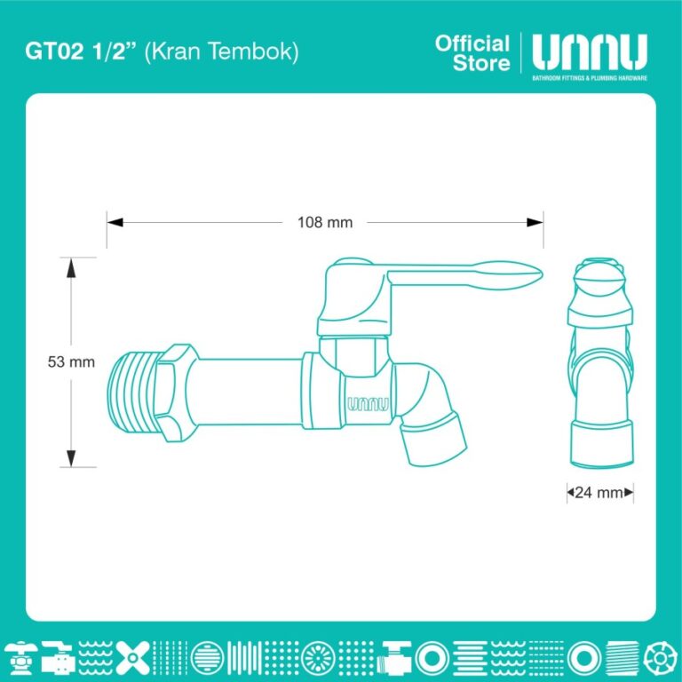 unnu kran tembok gt02 1 per 2 2