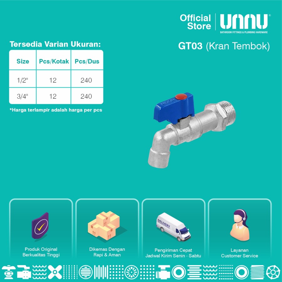 unnu kran tembok gt03 1 per 2 1