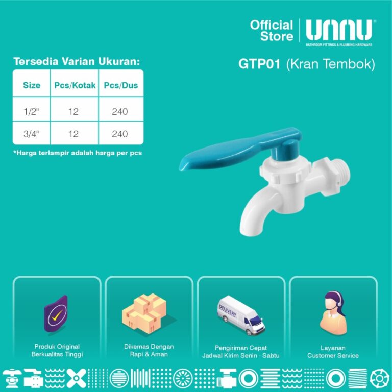 unnu kran tembok gtp01 4