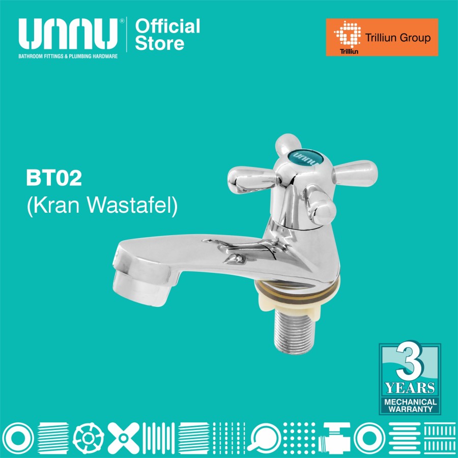 unnu kran wastafel bt02 1 per 2 1