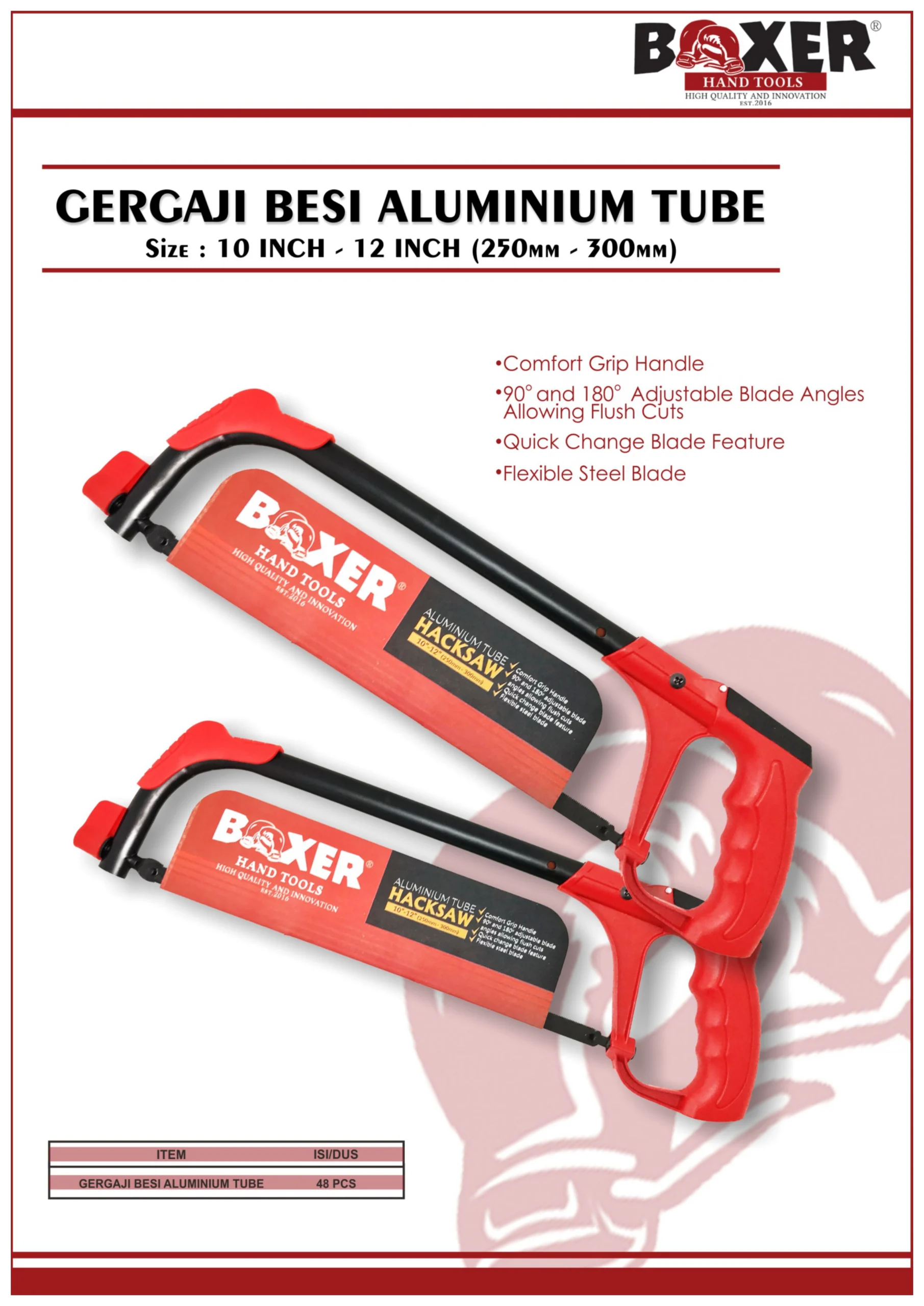 z boxer gergaji besi aluminium tube