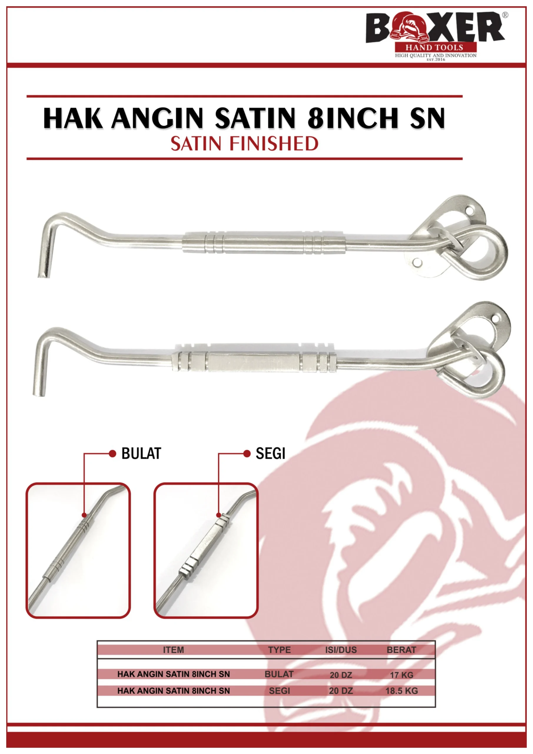 z boxer hak angin satin