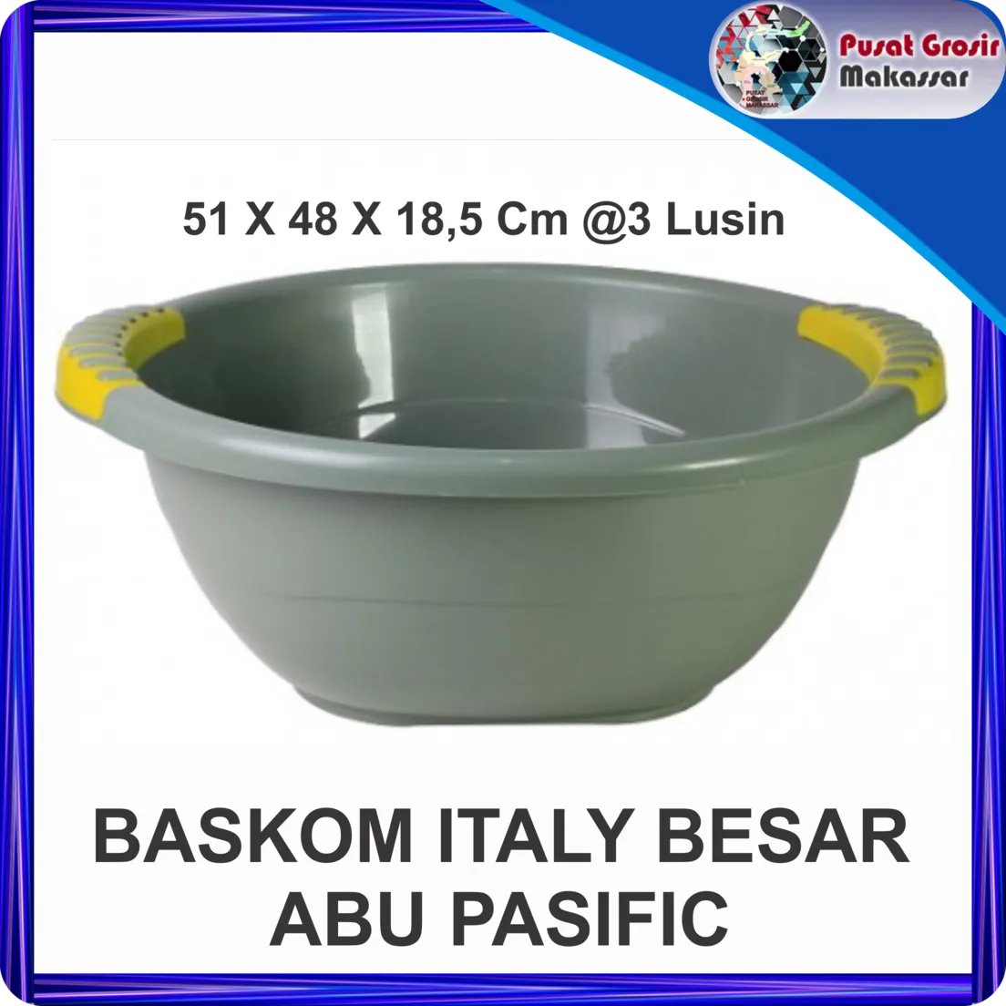 baskom italy besar abu pasific