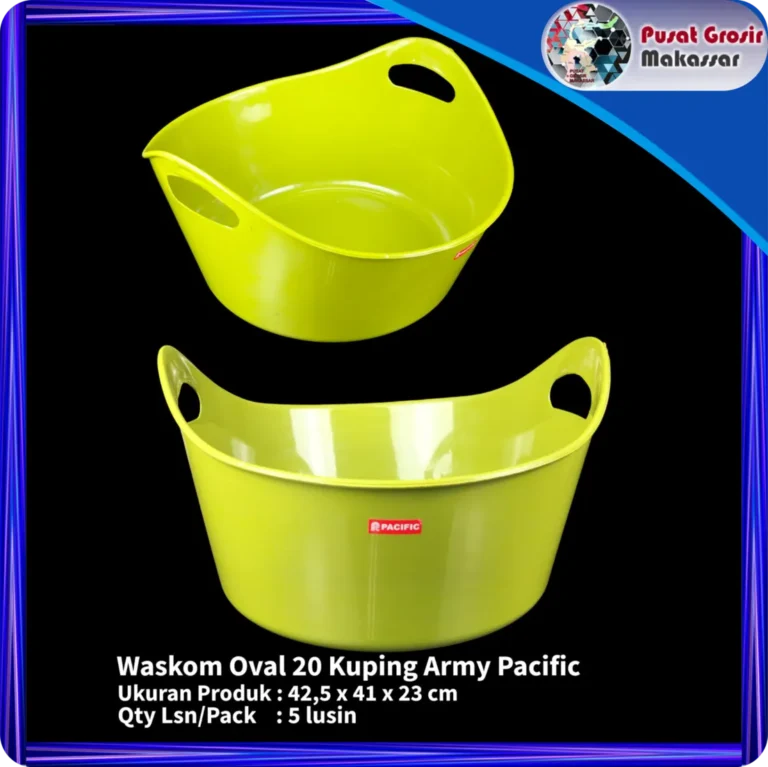 baskom oval kuping 20 army pacific