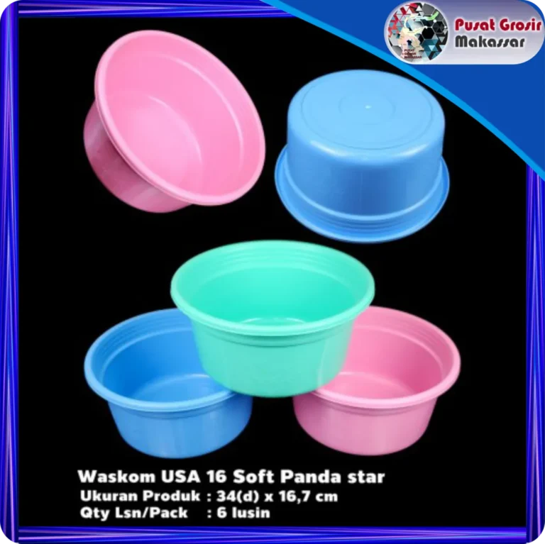 baskom plastik usa 16 soft panda star