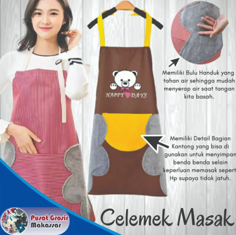 celemek masak bisa lap tangan 1