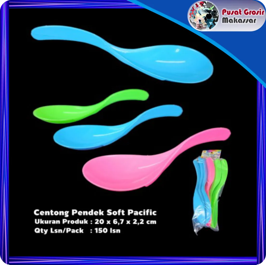 centong nasi pendek soft pasific