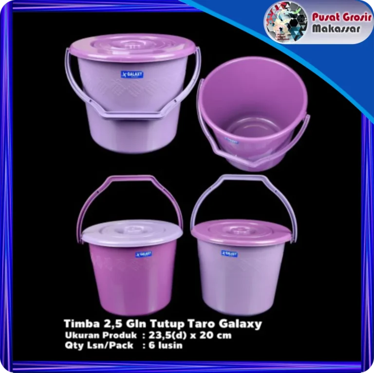ember 2,5 galon taro + tutup galaxy
