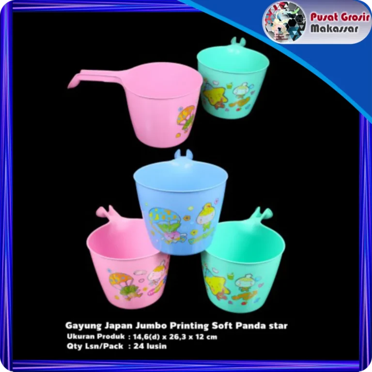 gayung japan jumbo printing soft panda star