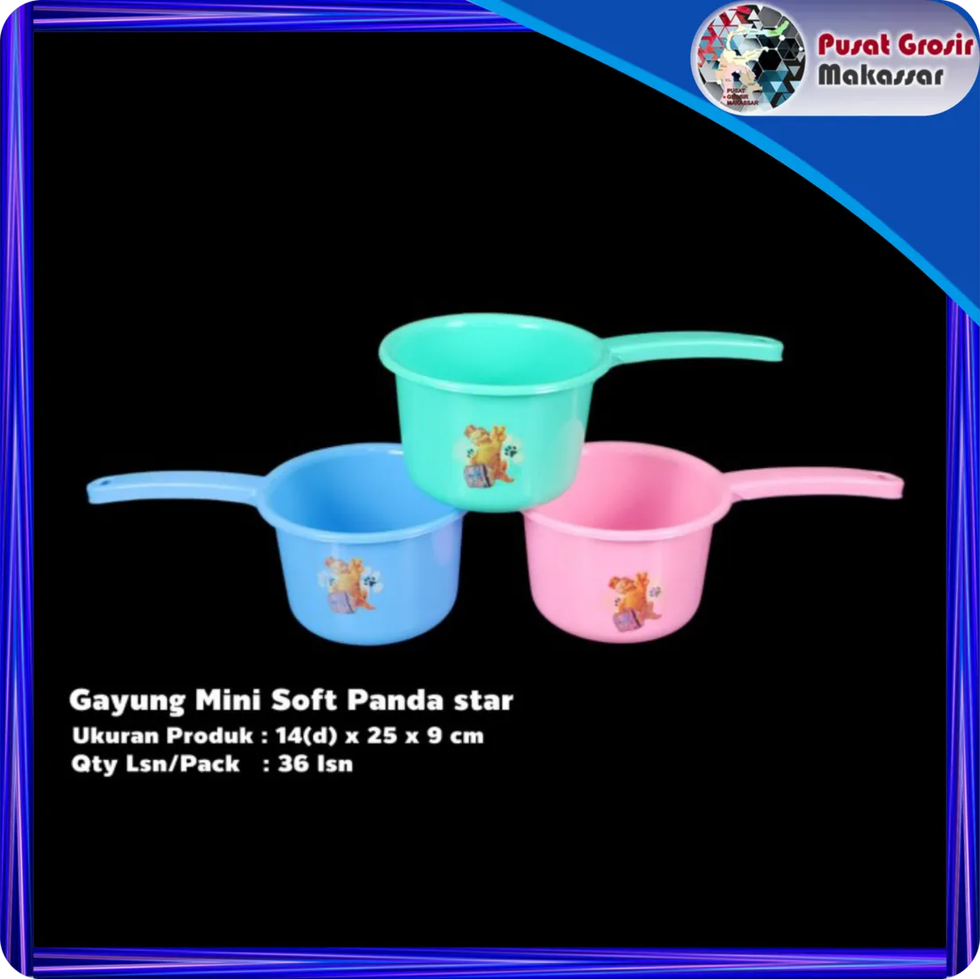 gayung mini soft panda star