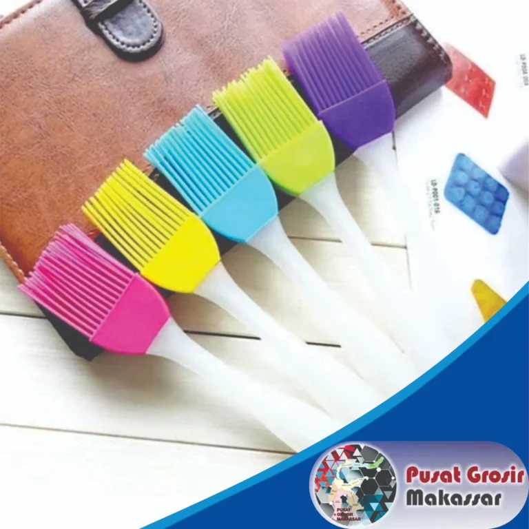 kuas kue silikon gagang putih 3