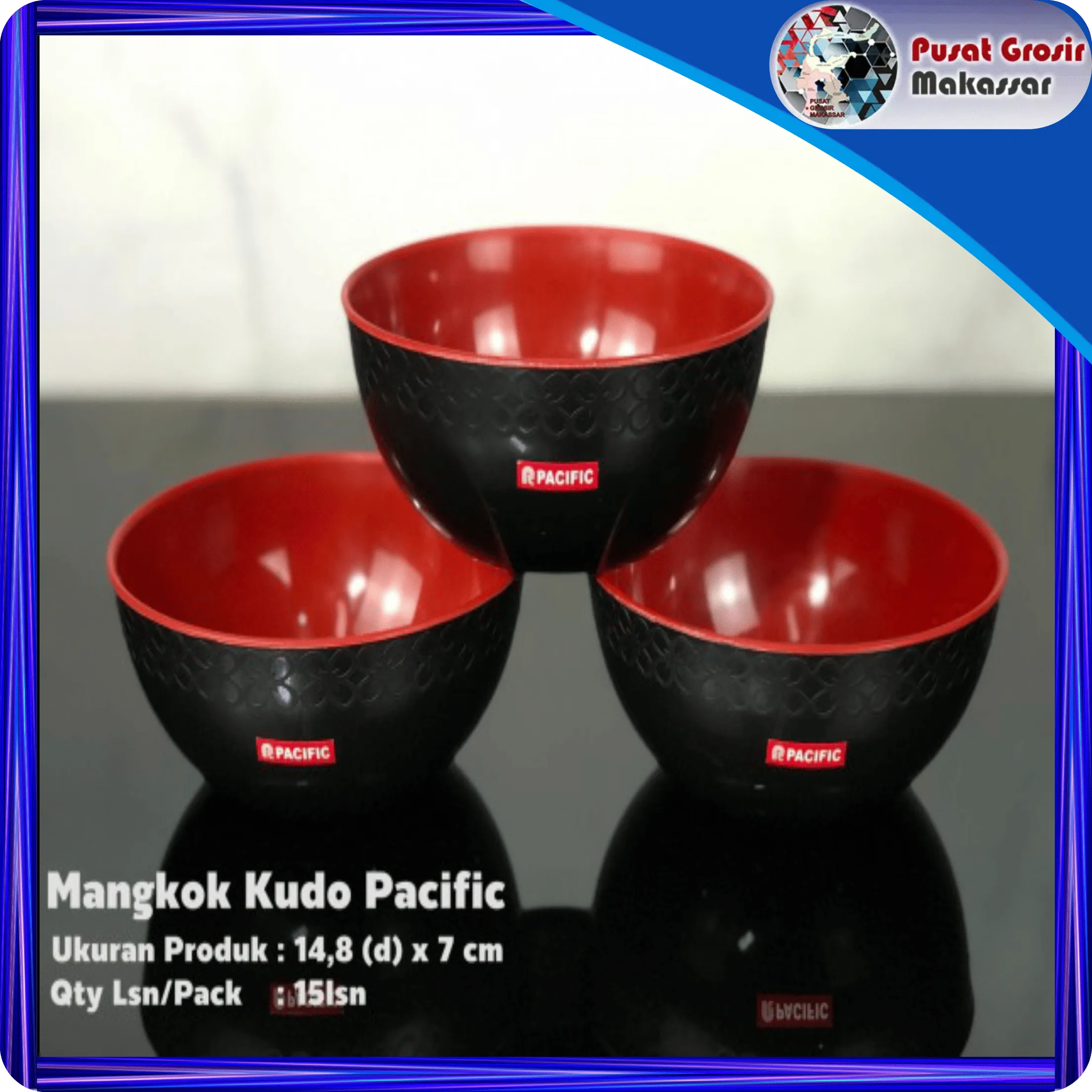 mangkok 2 warna kudo pasific