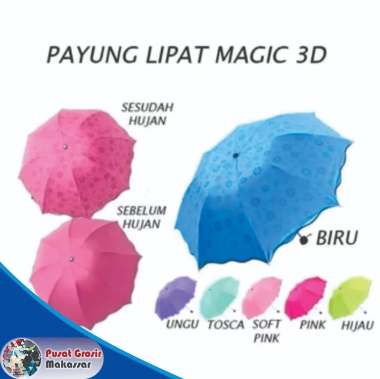 payung lipat magic 3d 3