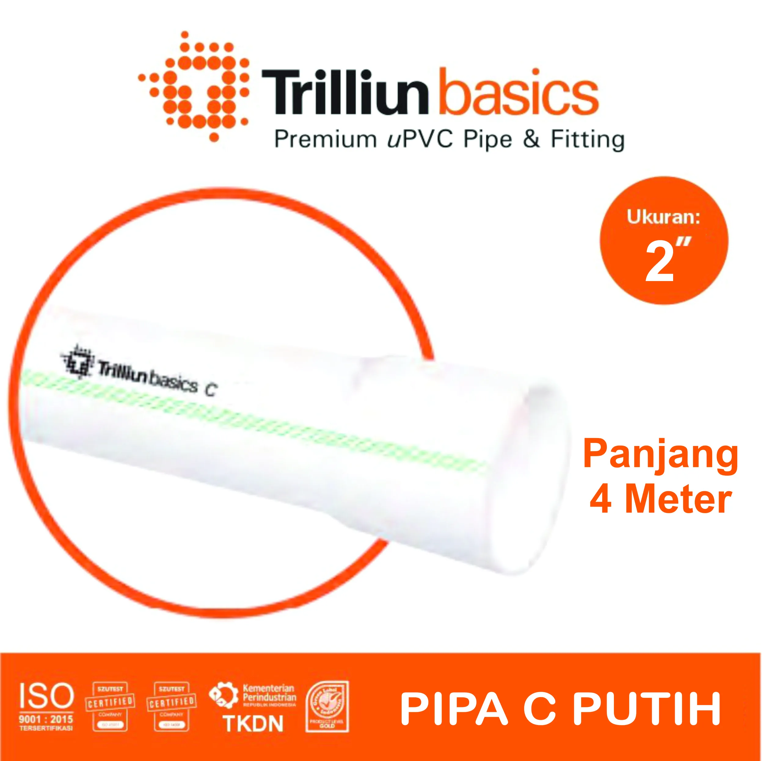 pipa trilliun 2 inch c putih min