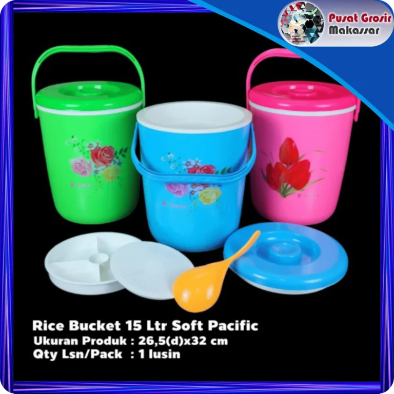 rice bucket 15 liter soft pasific