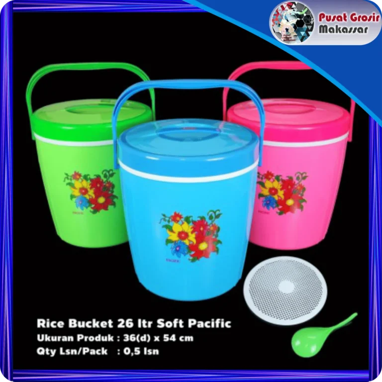 rice bucket 26 liter soft pasific