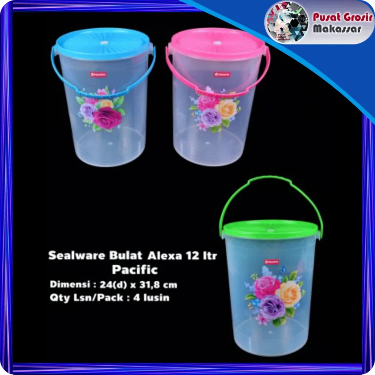 sealware bulat alexa 12 ltr pastel pasific