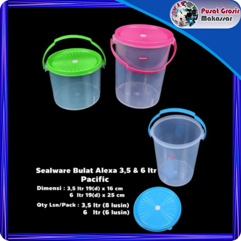 sealware bulat alexa 6 ltr pastel pasific