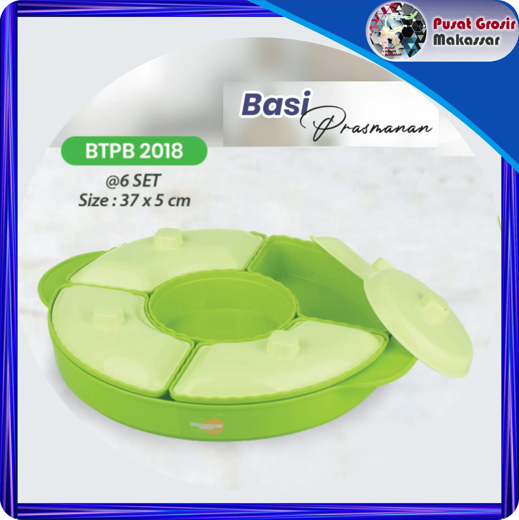 basi prasmanan bulat hijau btpb 2018h