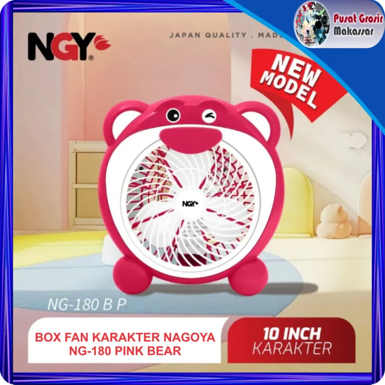 box fan karakter nagoya 10 ng 180 pink bear