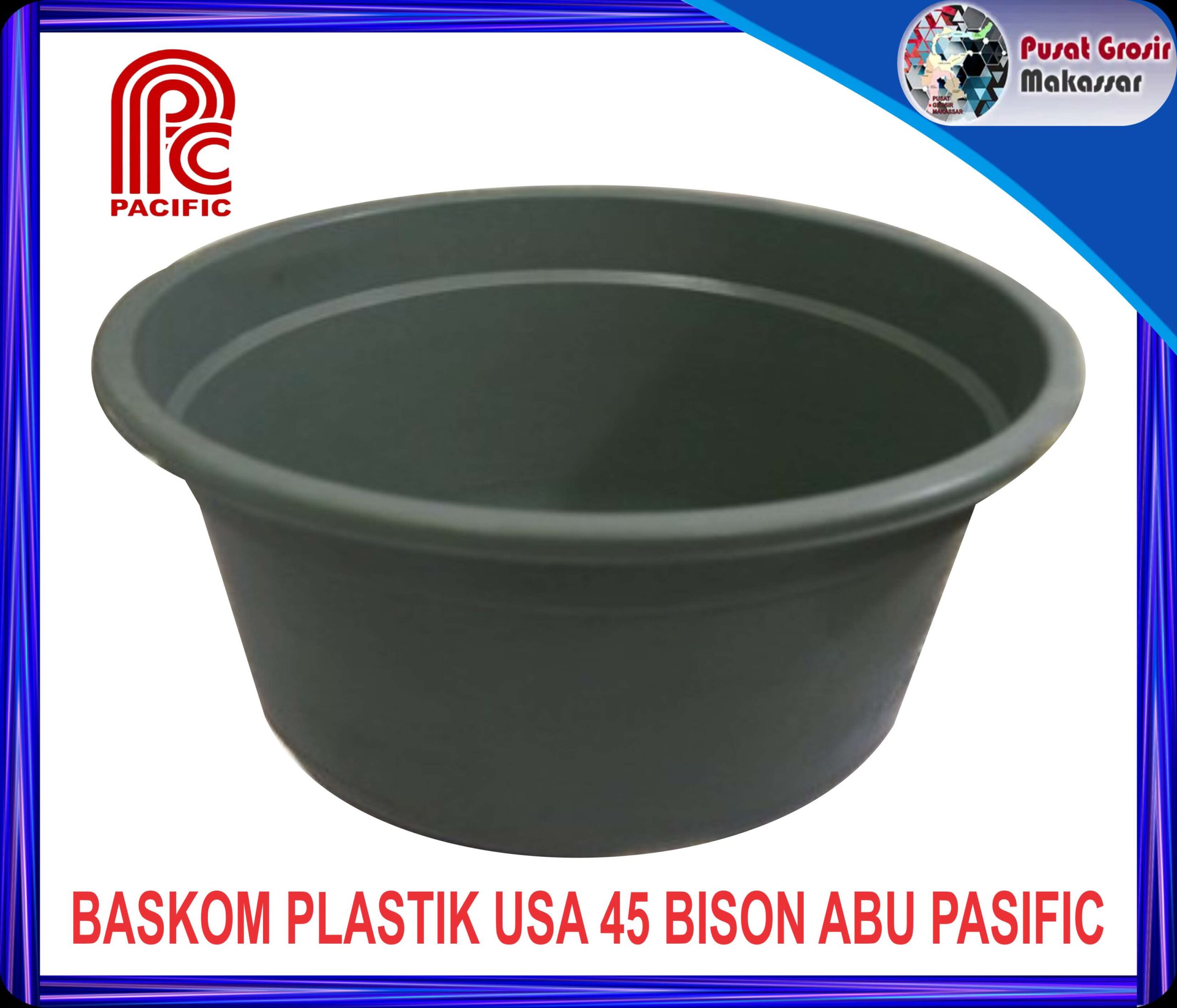 baskom plastik usa 45 bison abu pasific