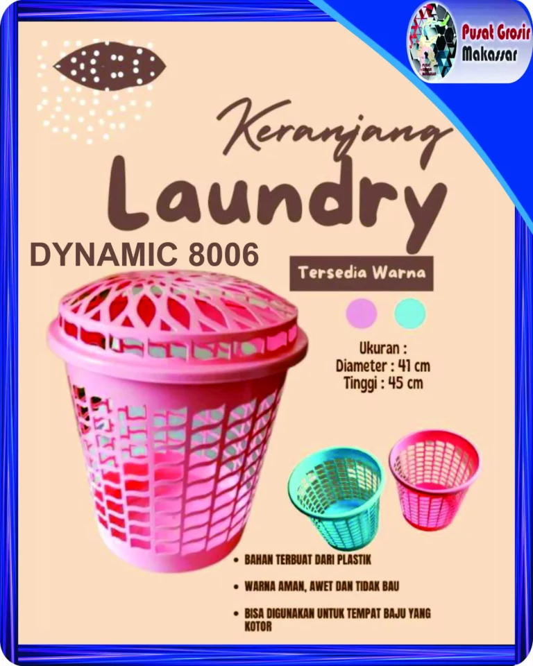keranjang laundry dynamic 8006