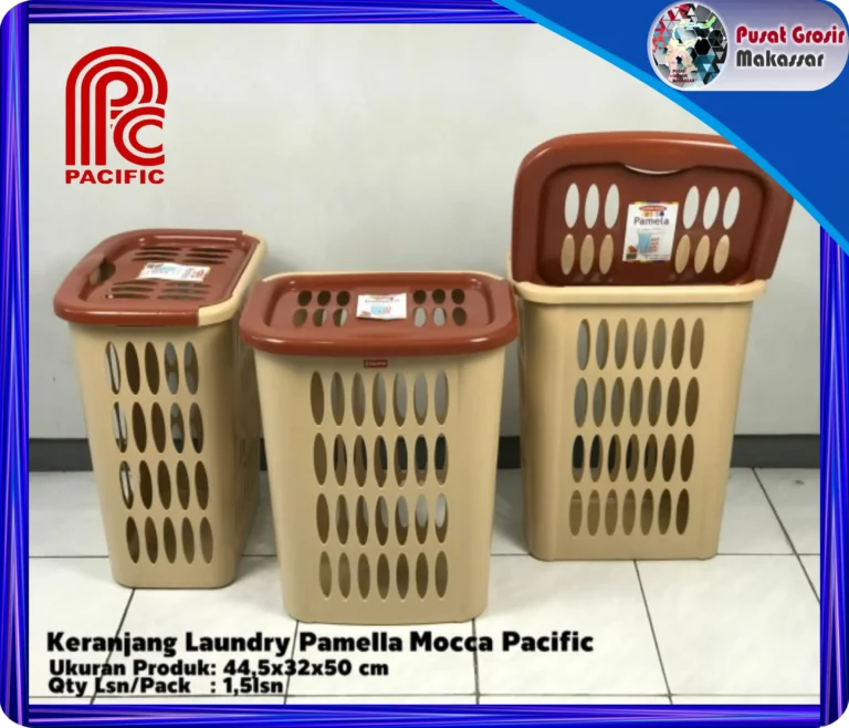 keranjang laundry pamella mocca pasific