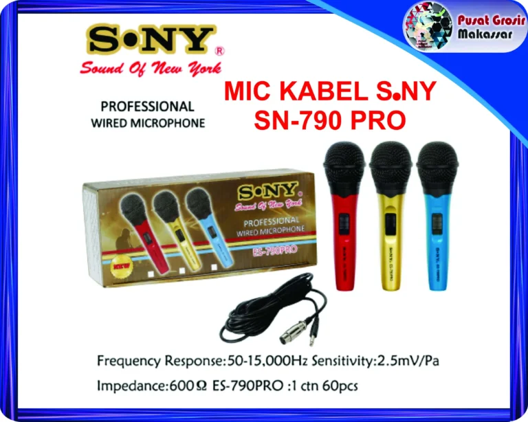 mic kabel s.ny es 790 pro