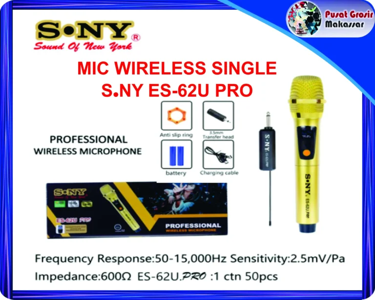 mic wireless single s.ny es 62u pro