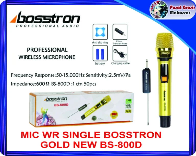 mic wr single bosstron gold new bs 800d