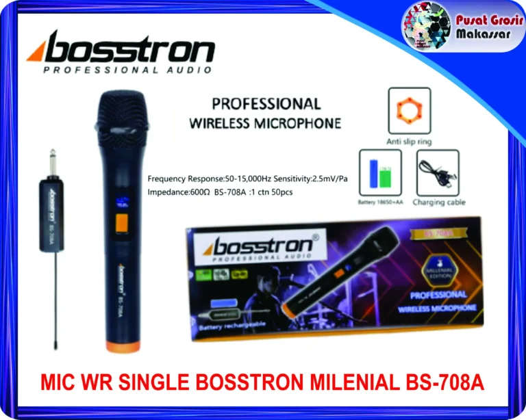 mic wr single bosstron milenial bs 708a