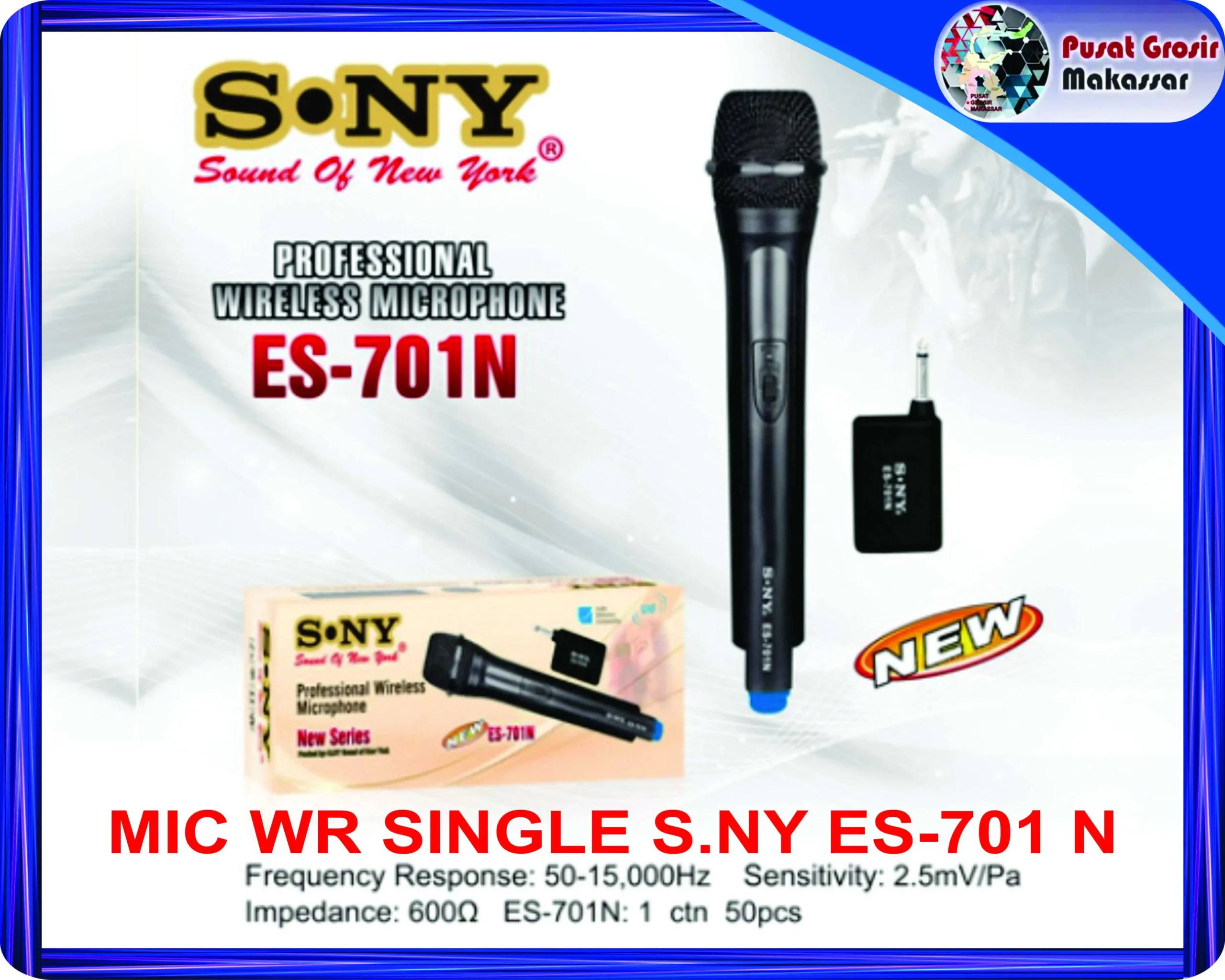 mic wr single s.ny es 701 n