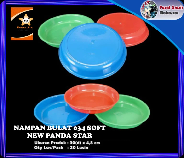 nampan bulat 034 soft new panda star