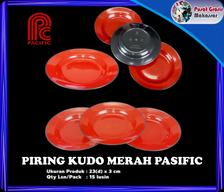 piring kudo merah pasific