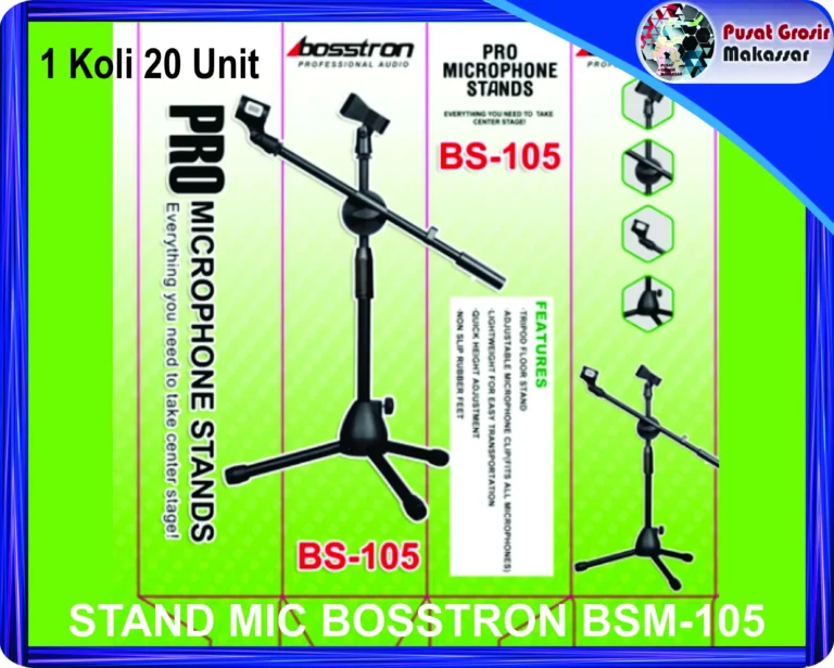 stand mic bosstron bsm 105