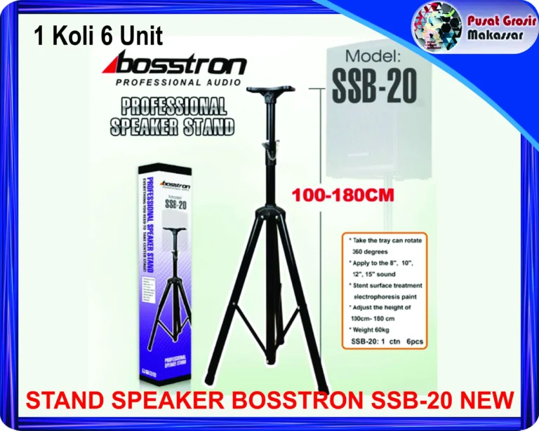 stand speaker bosstron ssb 20 new