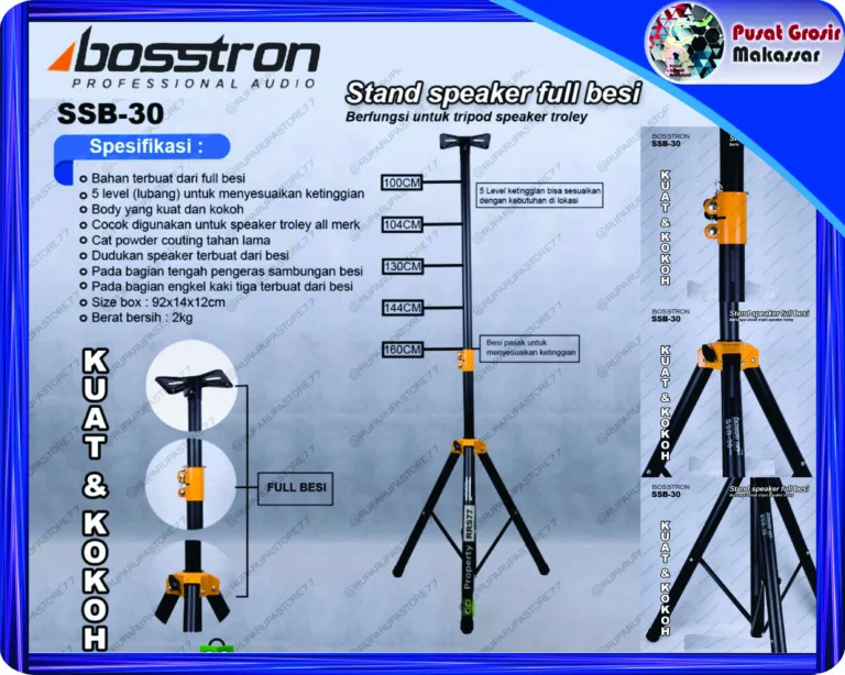 stand speaker bosstron ssb 30