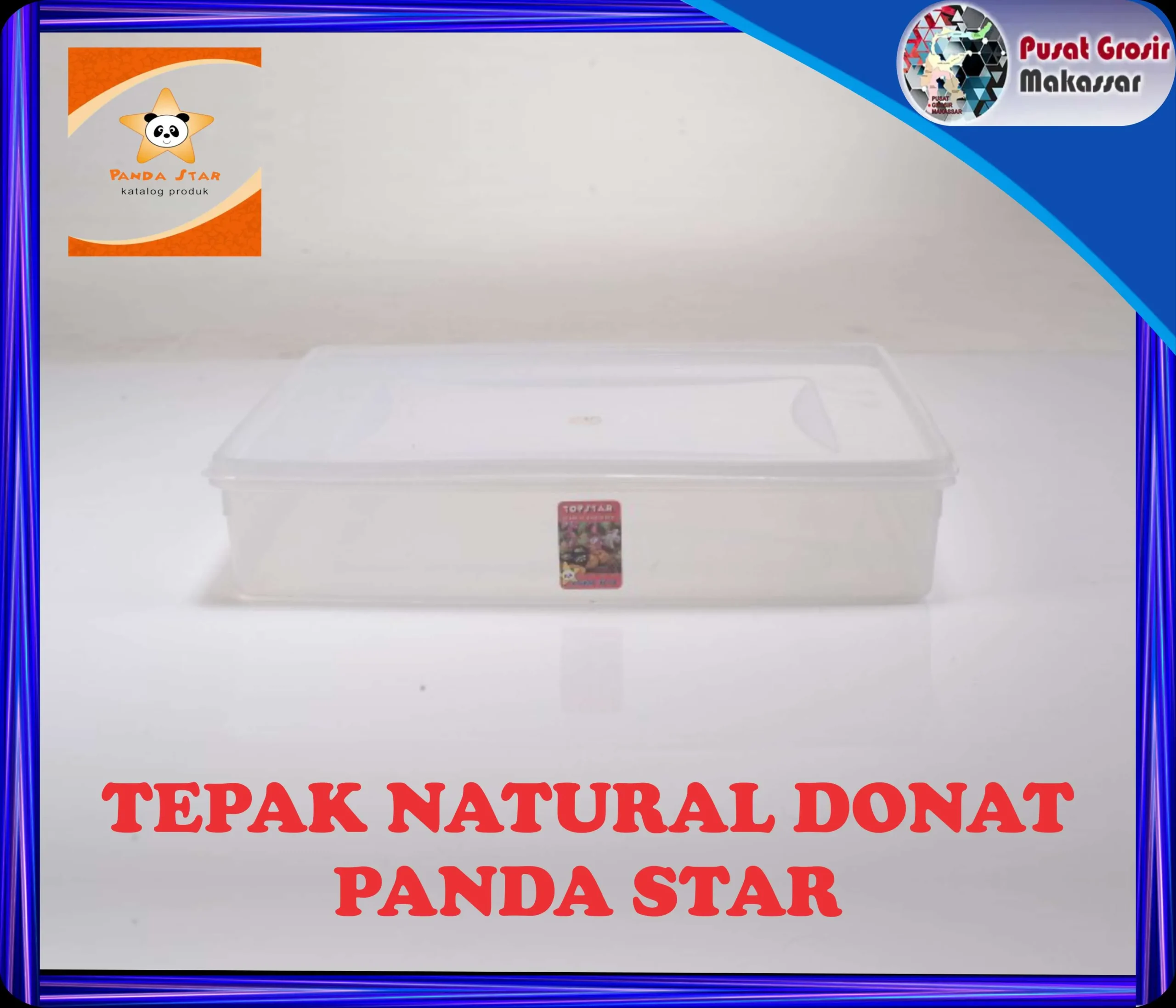 tepak natural donat panda star