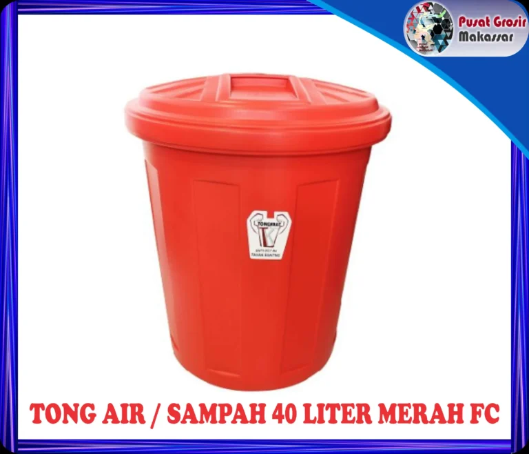 tong air sampah 40 liter merah fc