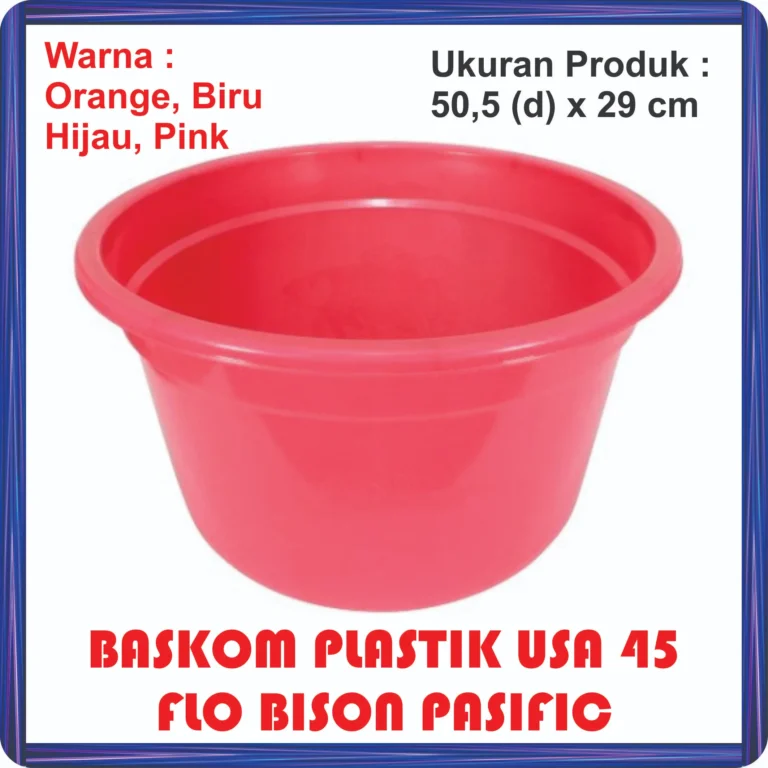 baskom plastik usa 45 flo bison pasific