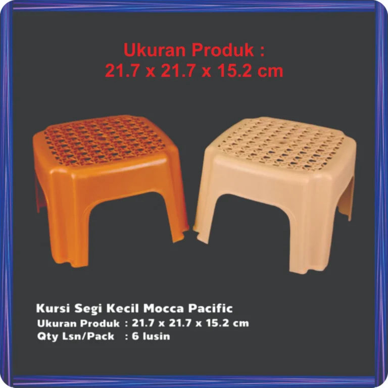 kursi segi kecil mocca pasific