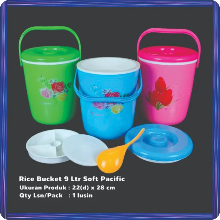 rice bucket 9 liter soft pasific