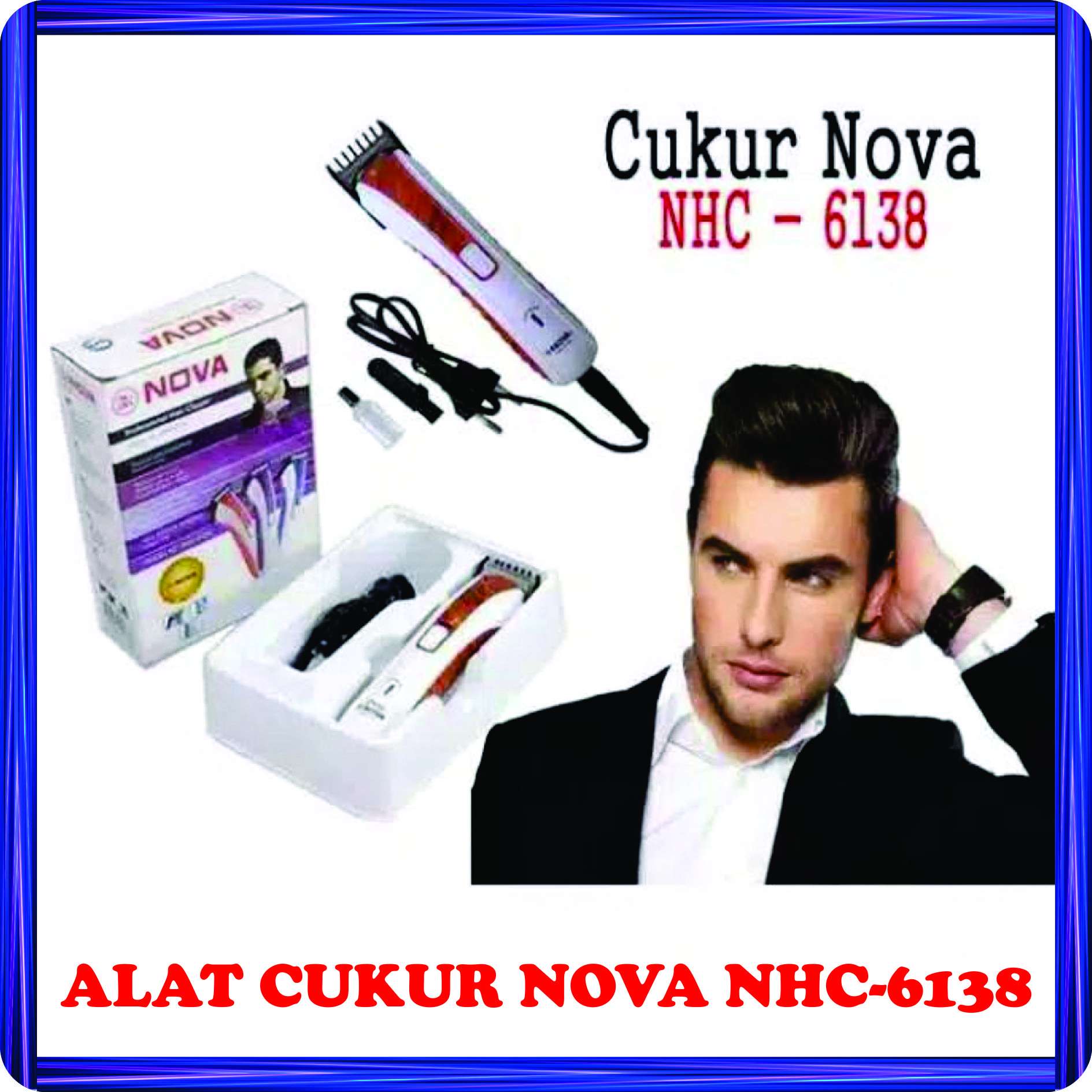 alat cukur nova nhc 6138