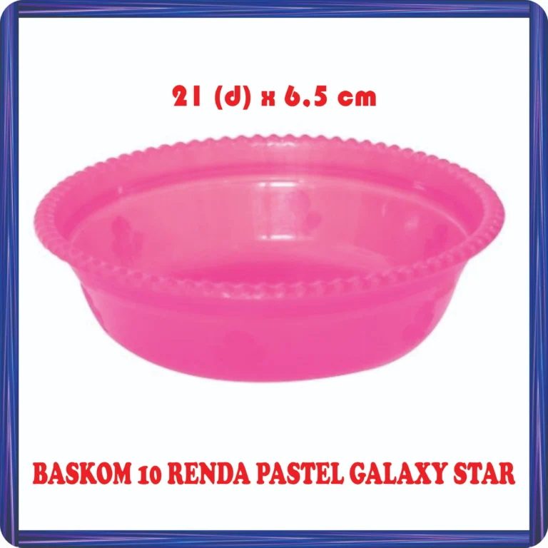 baskom 10 renda pastel galaxy star