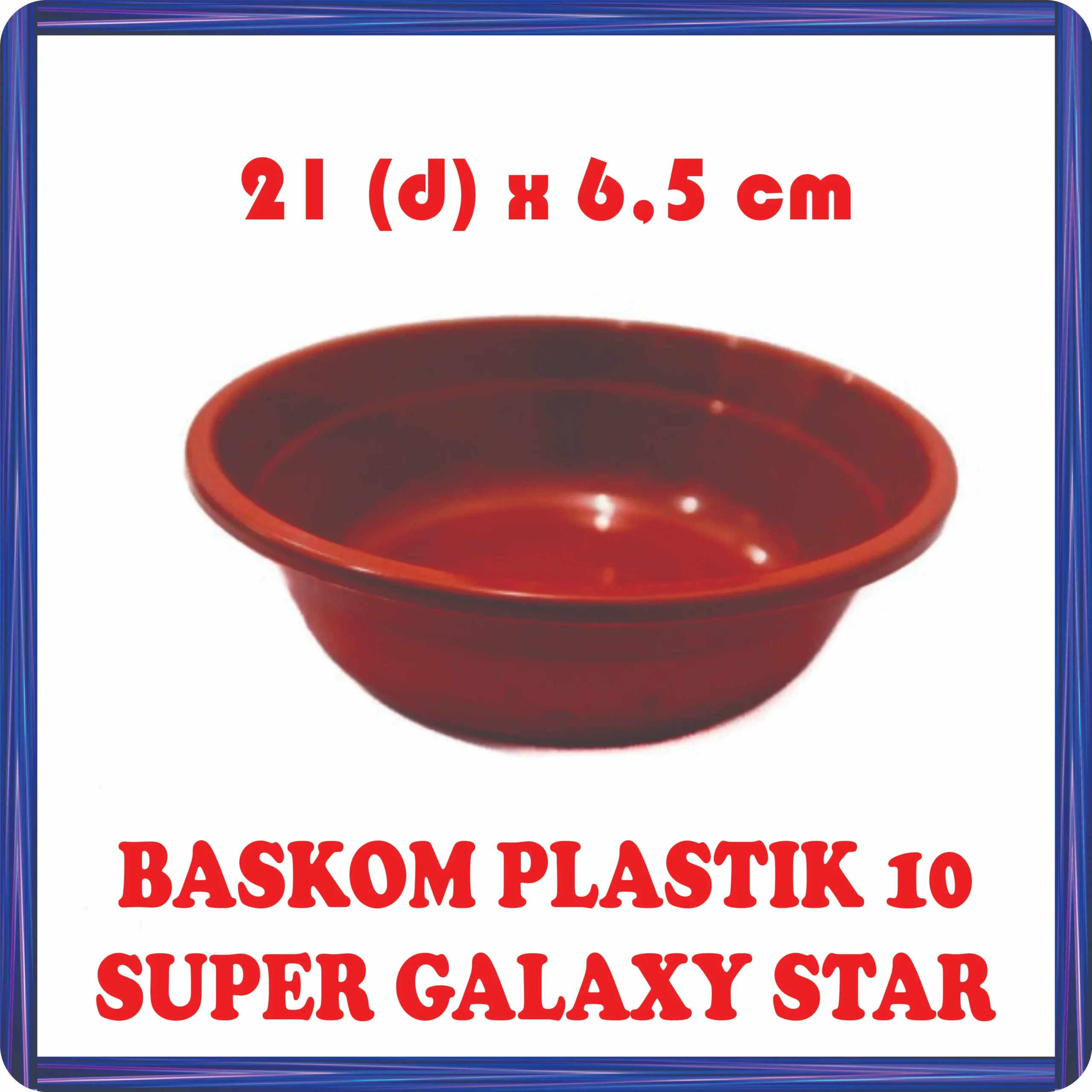 baskom plastik 10 super galaxy star