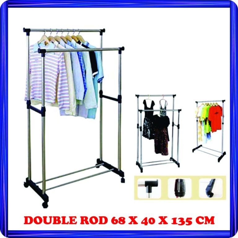 double rod 68 x 40 x 135 cm