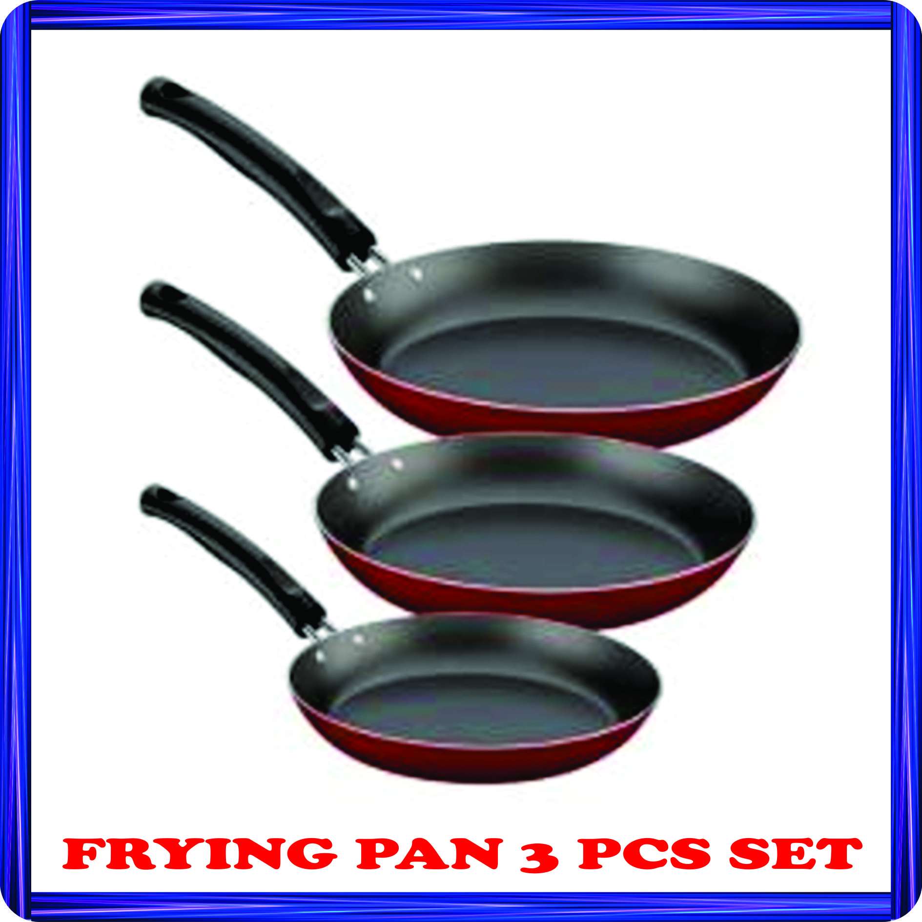 frying pan 3 pcs set